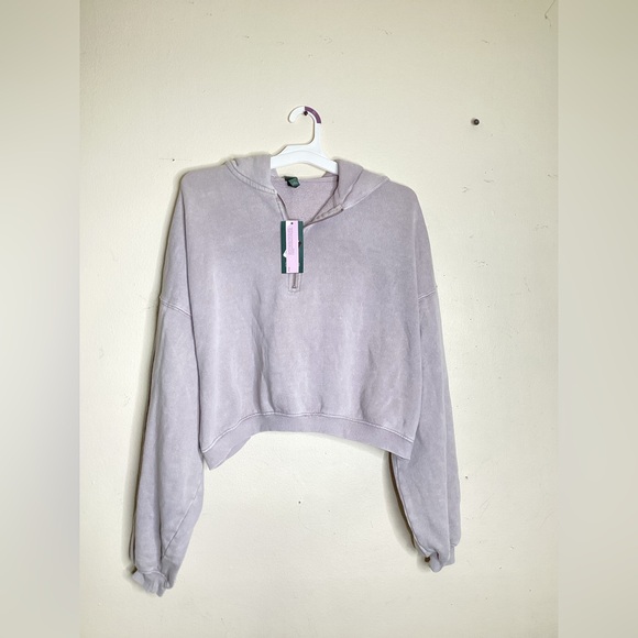 Wild Fable Women's Quarter Zip Hoodie Sweatshirt Oversized - Picture 6 of 7